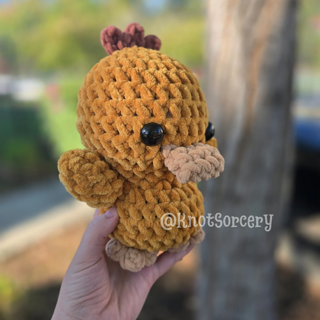 Pokémon Psyduck Inspired OoaK Crochet Companion