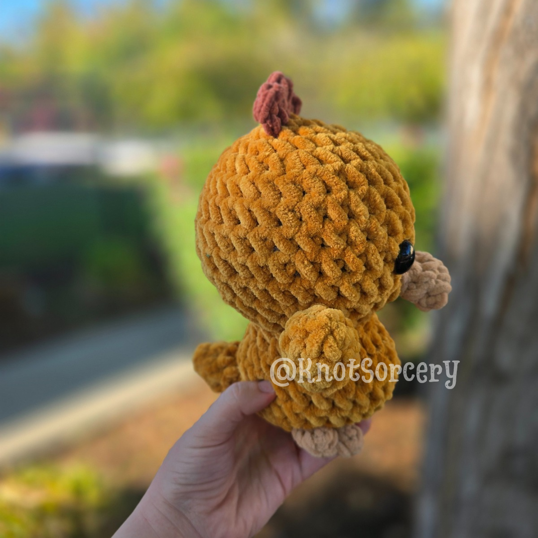 Pokémon Psyduck Inspired OoaK Crochet Companion