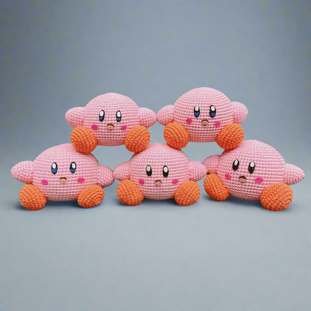 Kirby Crochet Doll