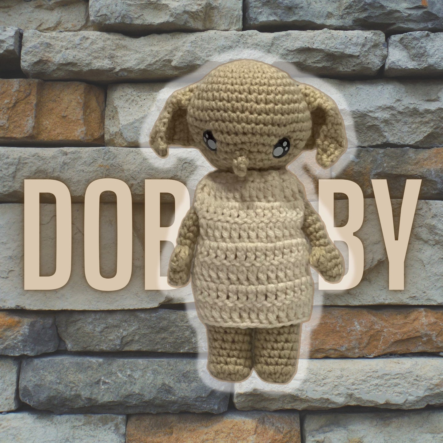 House Elf inspired Crochet Toy | Handmade Amigurumi Collectible