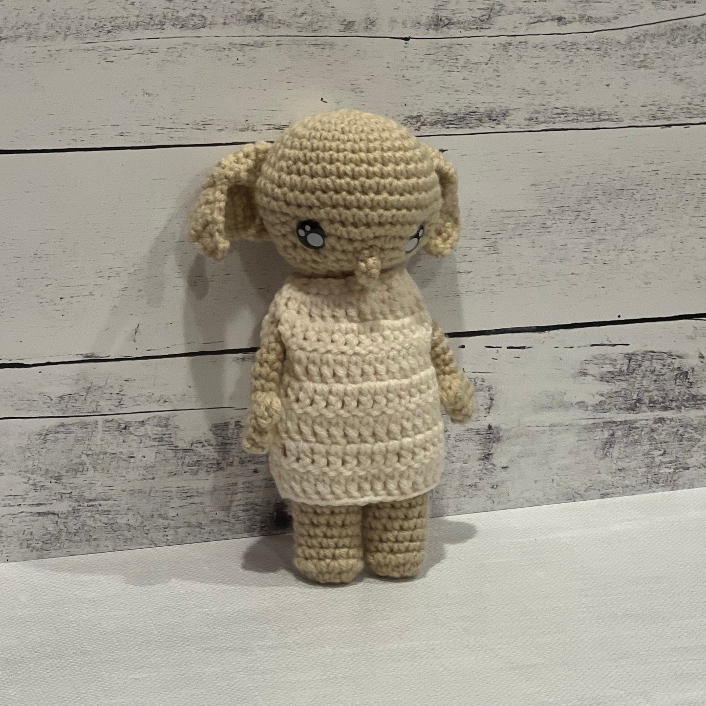 House Elf inspired Crochet Toy | Handmade Amigurumi Collectible