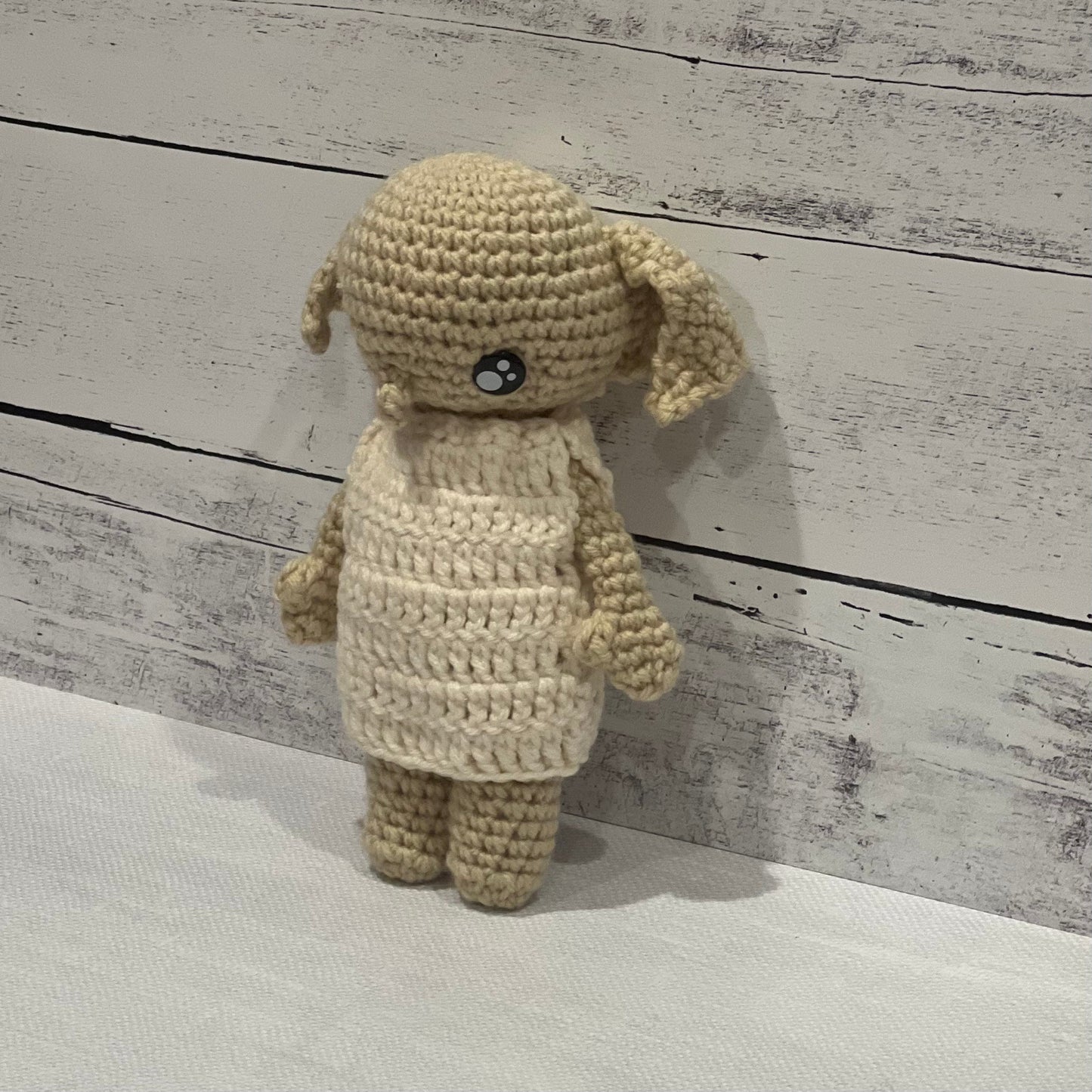 House Elf inspired Crochet Toy | Handmade Amigurumi Collectible