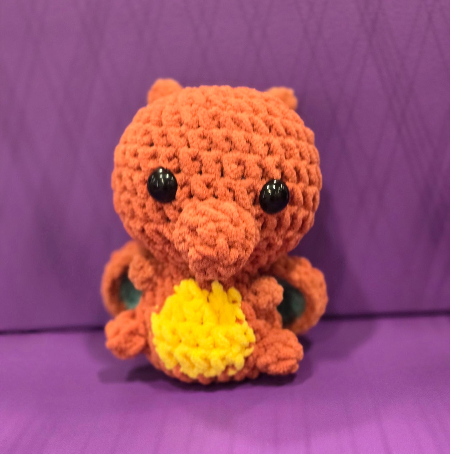 Pokémon Charizard Inspired OoaK Crochet Companion