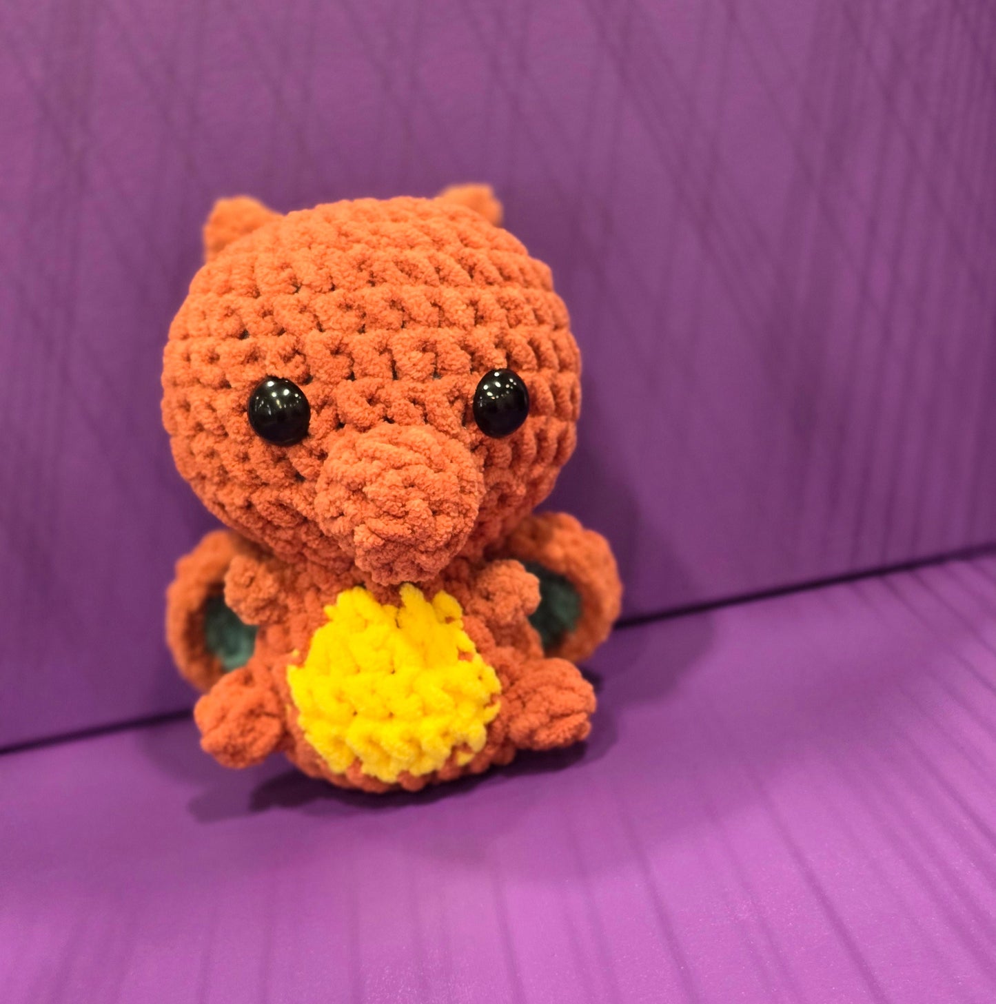 Pokémon Charizard Inspired OoaK Crochet Companion