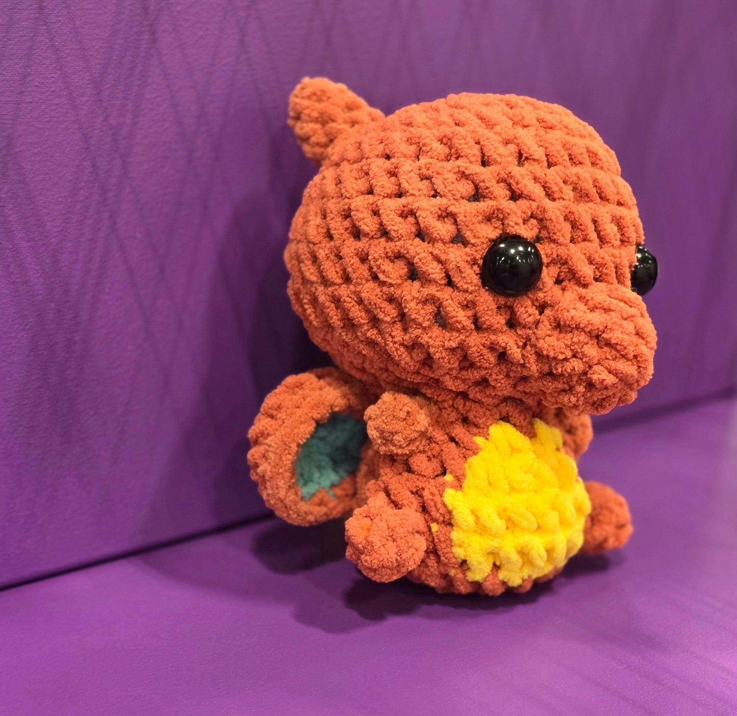 Pokémon Charizard Inspired OoaK Crochet Companion