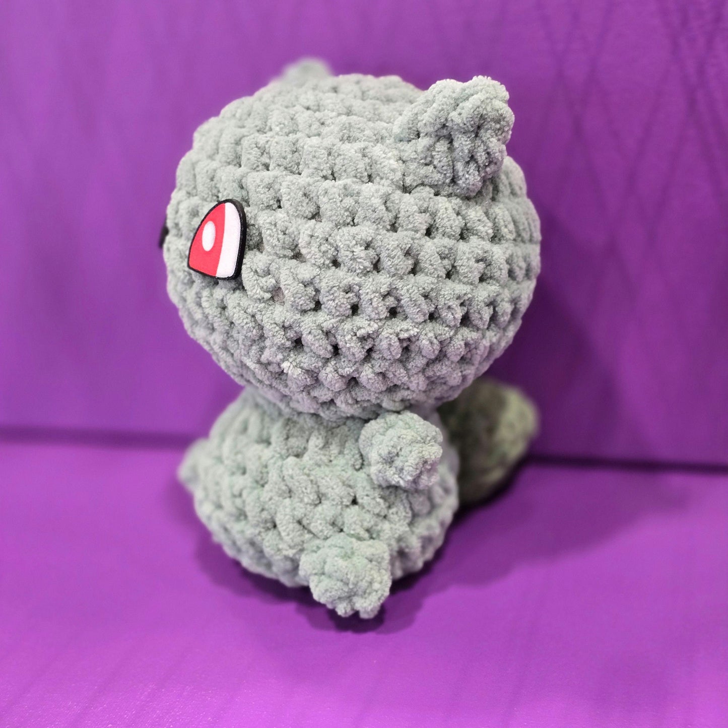 Pokémon Bulbasaur Inspired OoaK Crochet Companion