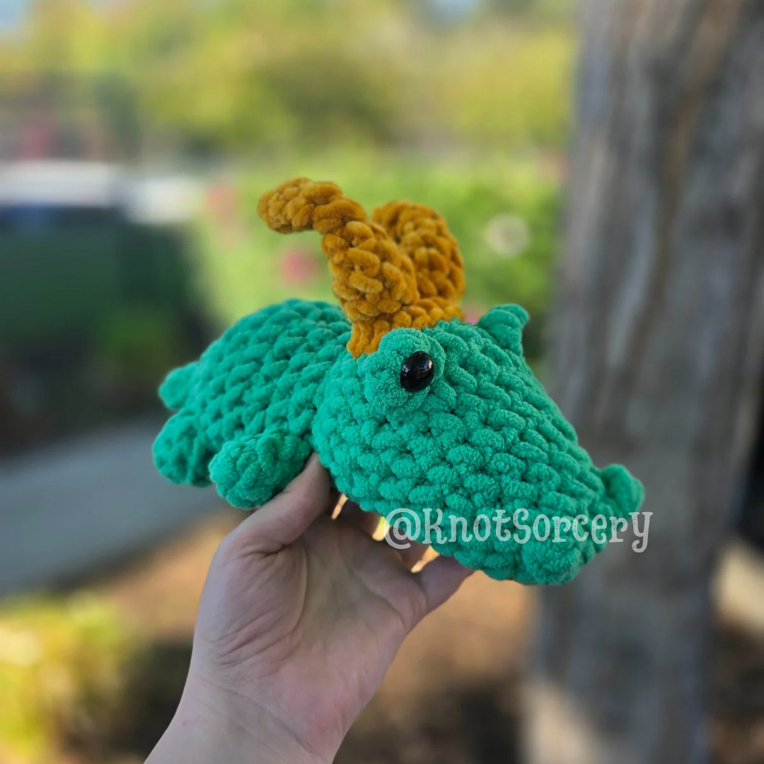 Anti-Hero Collection: Alligator Loki OoaK Crochet Companion