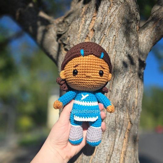 ATLA Collection: Katara Inspired OoaK Crochet Companion