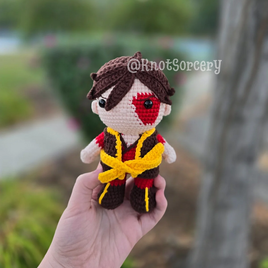 ATLA Collection: Zuko Inspired OoaK Crochet Companion