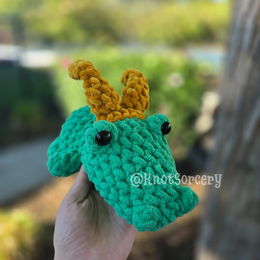 Anti-Hero Collection: Alligator Loki OoaK Crochet Companion