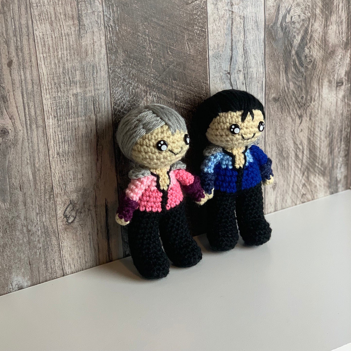 Yuri on Ice!! Inspired OoaK Crochet Companions