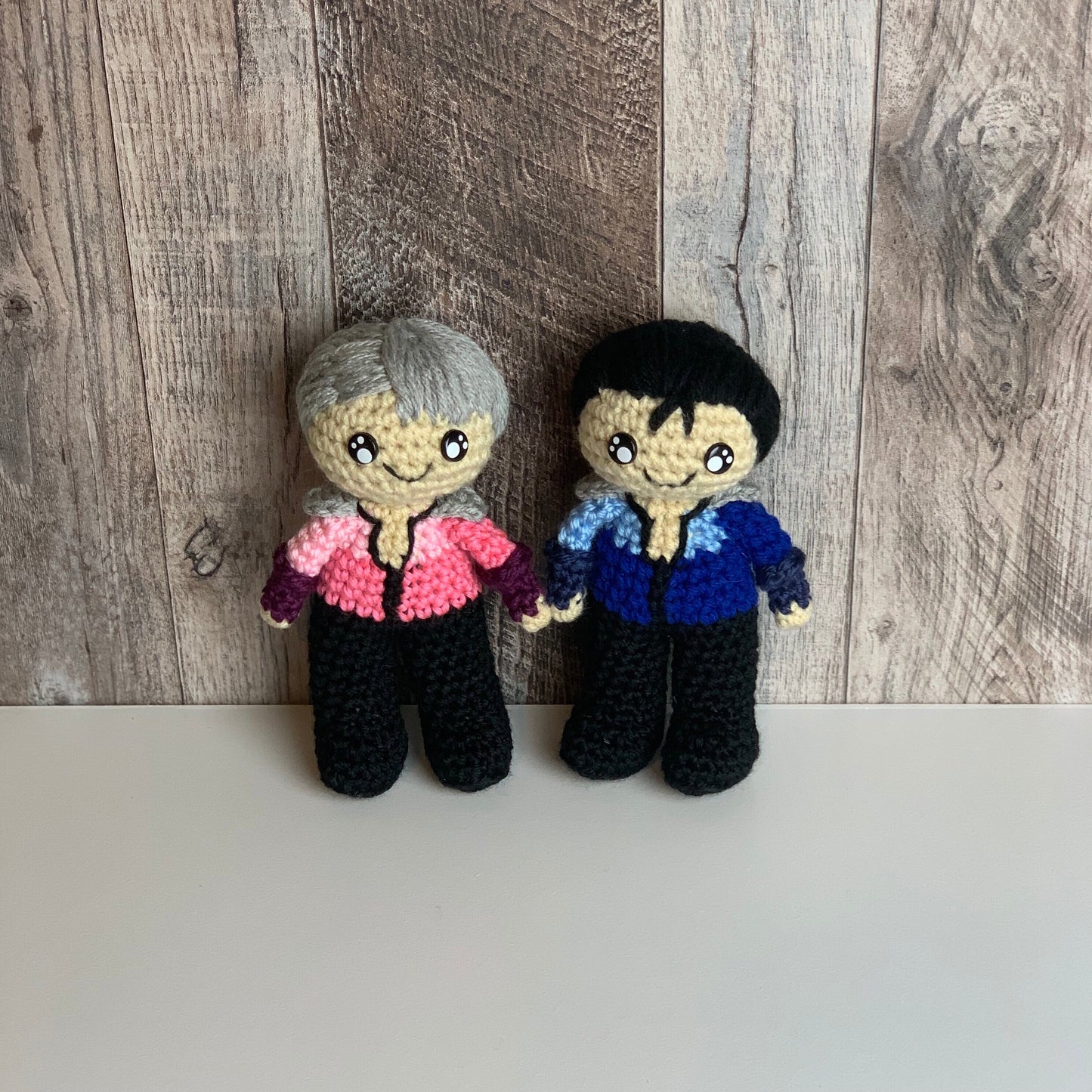 Yuri on Ice!! Inspired OoaK Crochet Companions