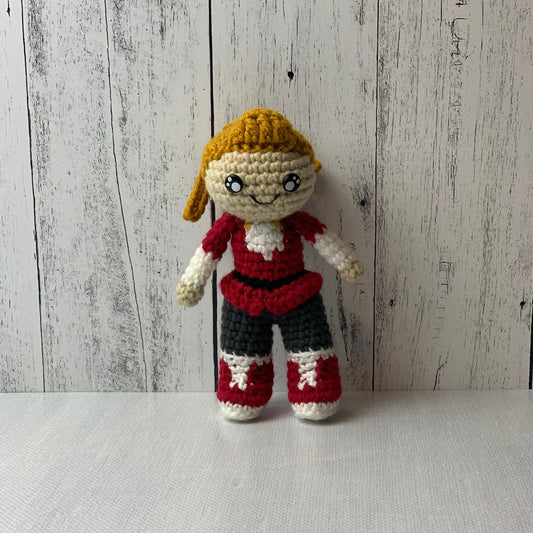 Adora from She-Ra Inspired OoaK Crochet Companion