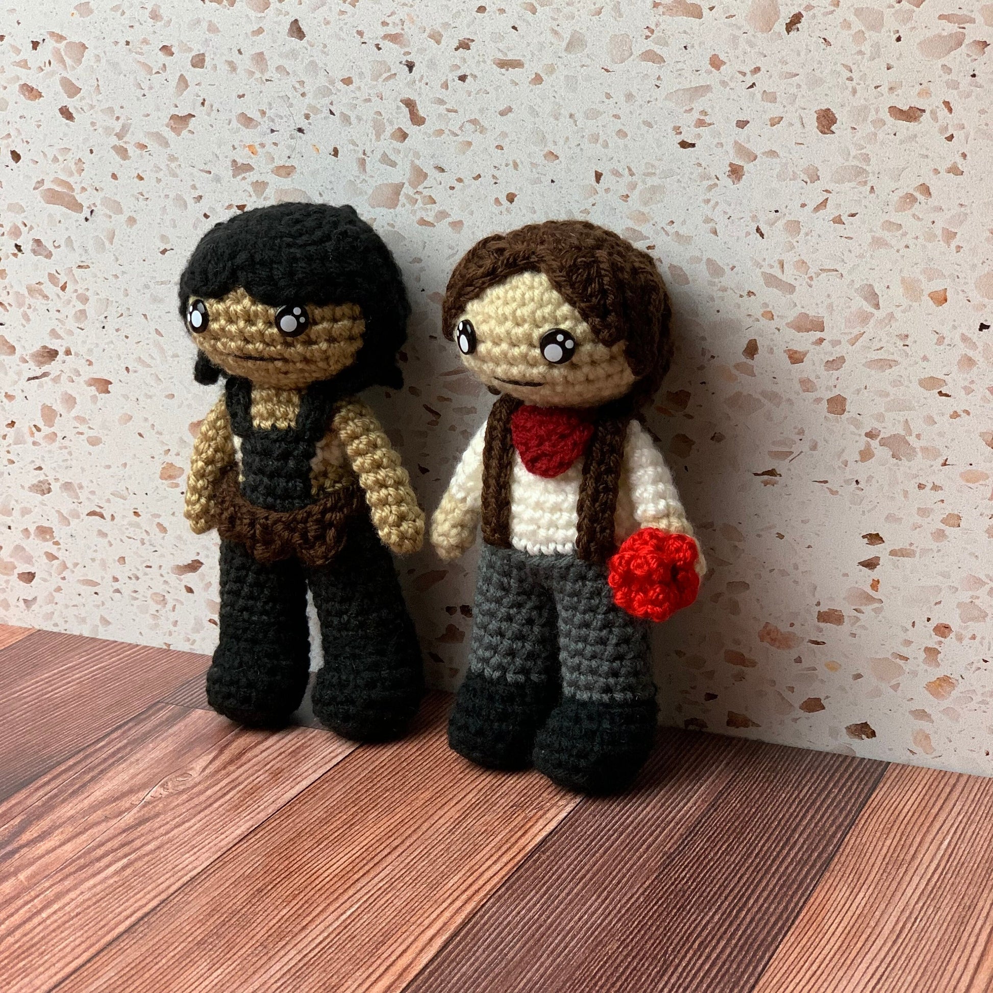 Orpheus and Eurydice from Hadestown OoaK Crochet Companions Knot Sorcery