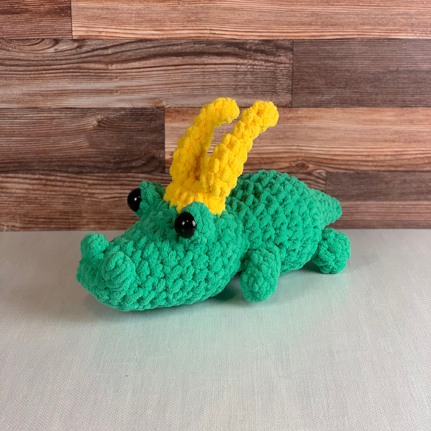 Anti-Hero Collection: Alligator Loki OoaK Crochet Companion